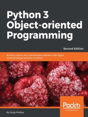 cover image of Python 3 Object-oriented Programming